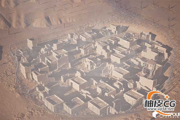 Unreal Engine古代沙漠遗迹环境及地图生成器 PCG