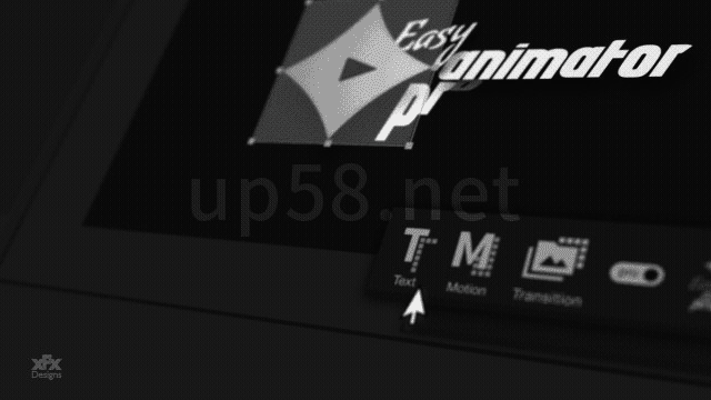 AE脚本 文字标题字幕标志LOGO图形动画视频过渡Easy Animator Pro