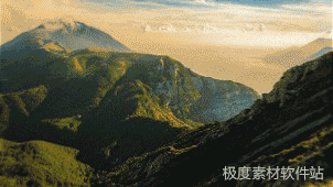 AE模板 像机移动画面切割信号干扰笔刷水墨炫光视频转场特效+音效