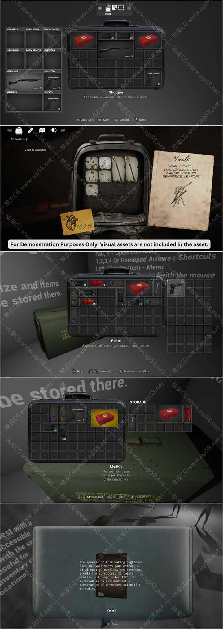 Unreal Engine高度可定制的多功能物品系统Inventory System X