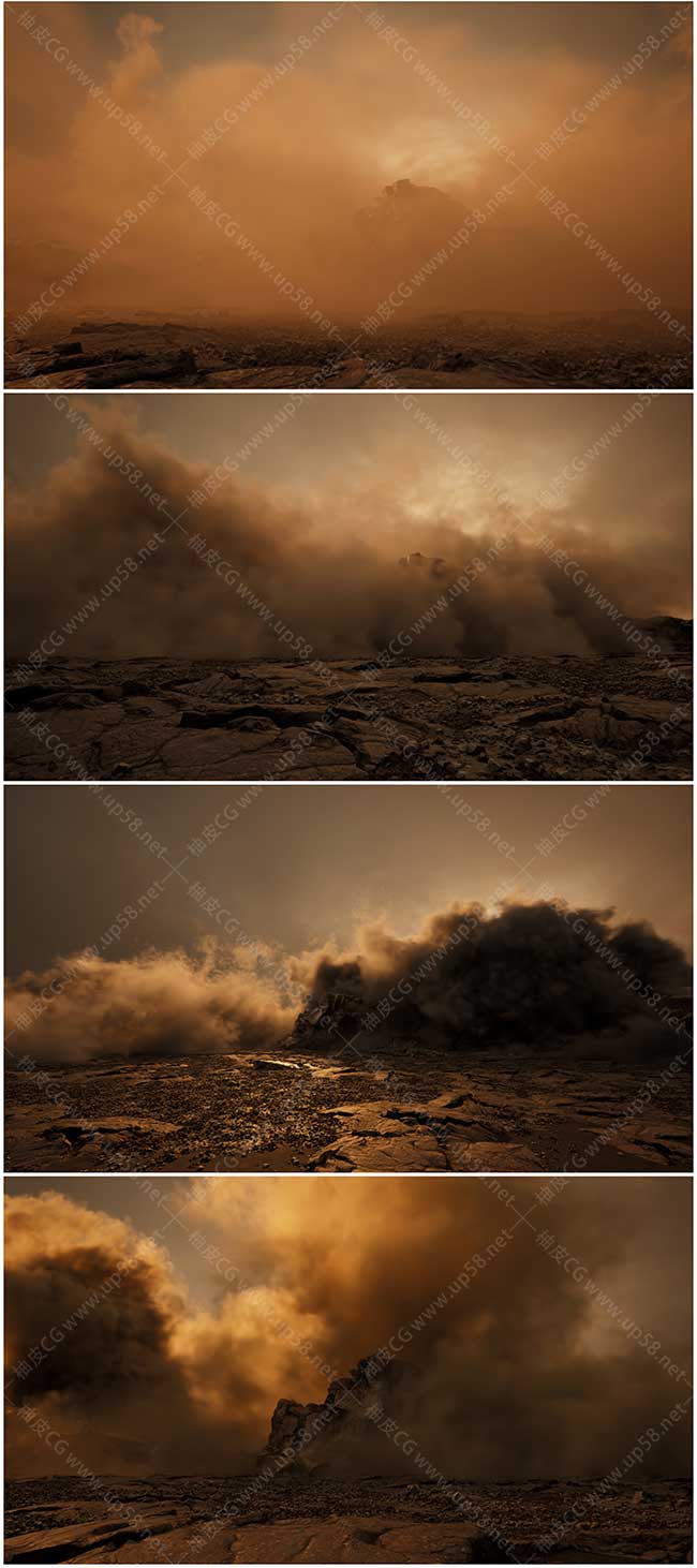 Unreal Engine高质量VDB风暴效果插件Storm 3D VDB Pack