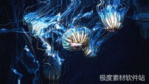 AE模板 像机移动画面切割信号干扰笔刷水墨炫光视频转场特效+音效
