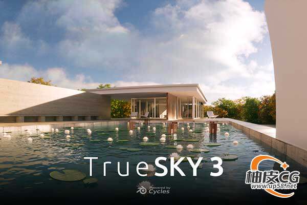 [汉化版]Blender打造超写实程序化大气云层天空系统插件True-Sky v3.0.0B