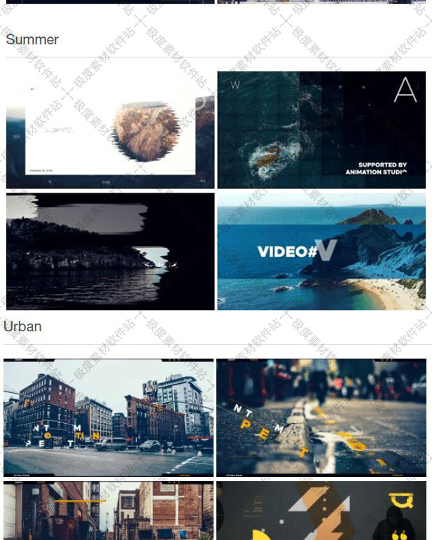 AE模板+脚本 1700组视频特效动画预设Video Library V4.2(破解版)