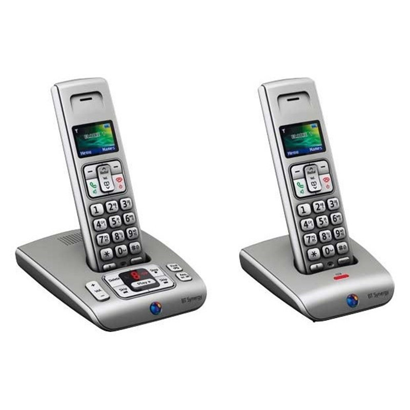British Bt Digital Cordless Phone Dect6.0 for Home and Office, Landline with Electronic Handset, Large Buttons, Standalone Unit