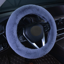 Winter plush steering wheel cover universal long and short wool handle shake sound with fast hand fashion plush car handle winter