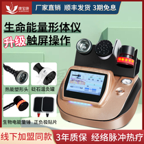 Life energy instrument four seasons health dds bioelectric therapy instrument Bianstone meridian push scraping cupping dredging massager