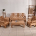 Trung Quốc Ming và Qing Shixiang mới sofa gỗ rắn căn hộ nhỏ phòng khách đồ gỗ nội thất phòng khách sẵn sàng Cũ Elm - Ghế sô pha sofa góc Ghế sô pha