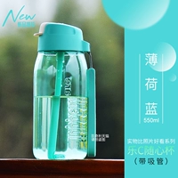 Мятная трубочка, щеточка, 550 мл