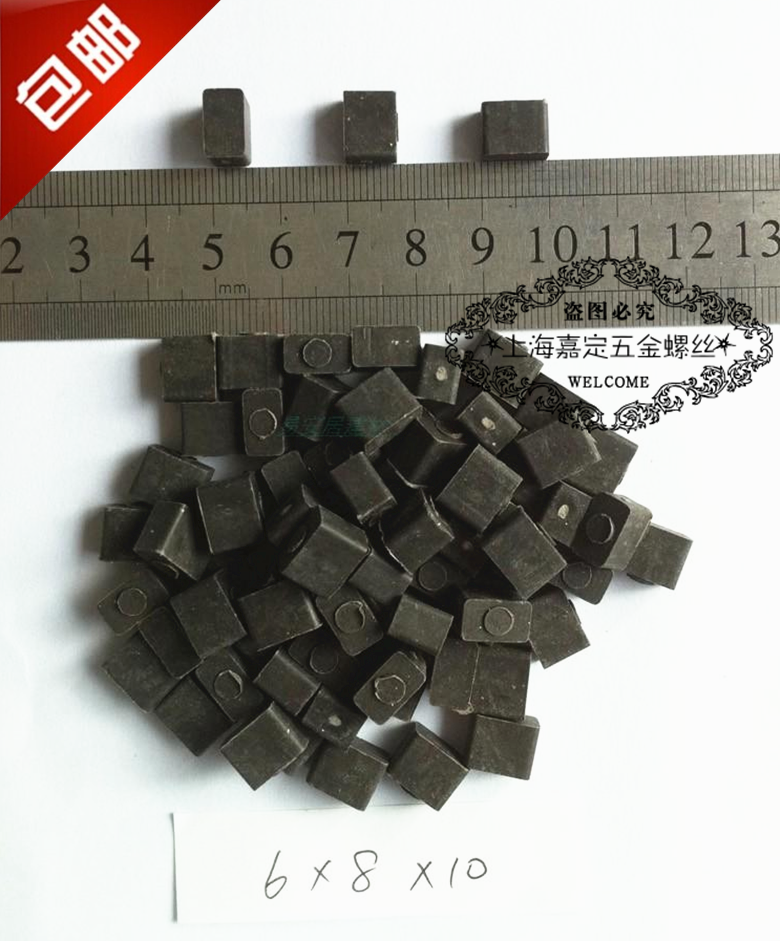 Curtain wall marble Acrylic plastic plastic mat Black square glass mat 6*8*10 6*8*18 5*7 14