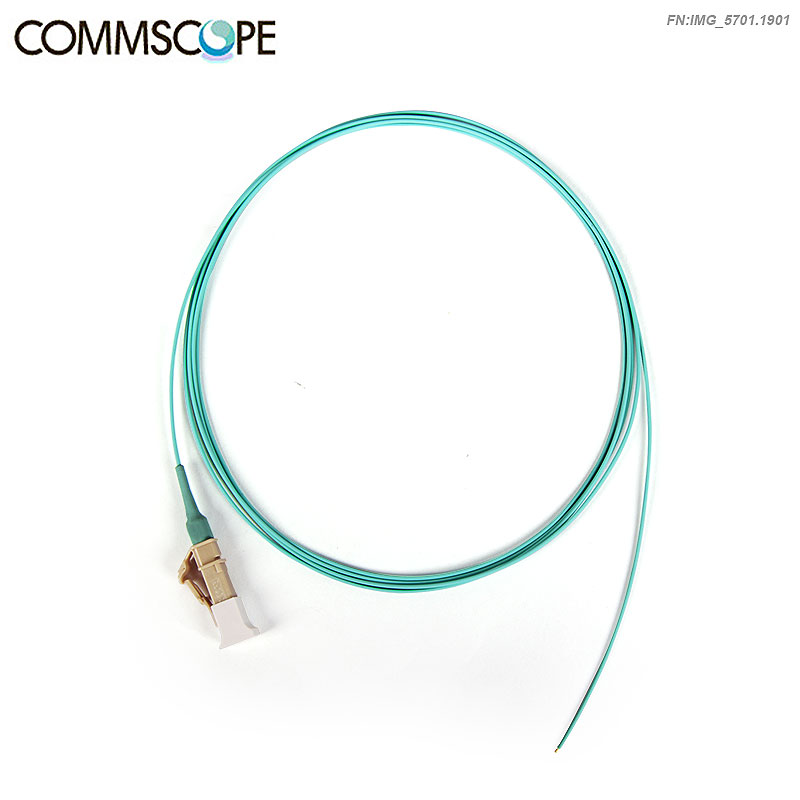 Commscope Multimode single core LC Fiber Jumper Pigtail 1 5 meters FBXLCUC11-MXF005