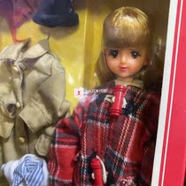 Aoi Japan Jenny Doll Jenny Old Face Plaid Jacket Suit