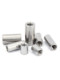 304 stainless steel elongated round nut cylindrical nut screw connecting nut column thickened ground column M3M4M16