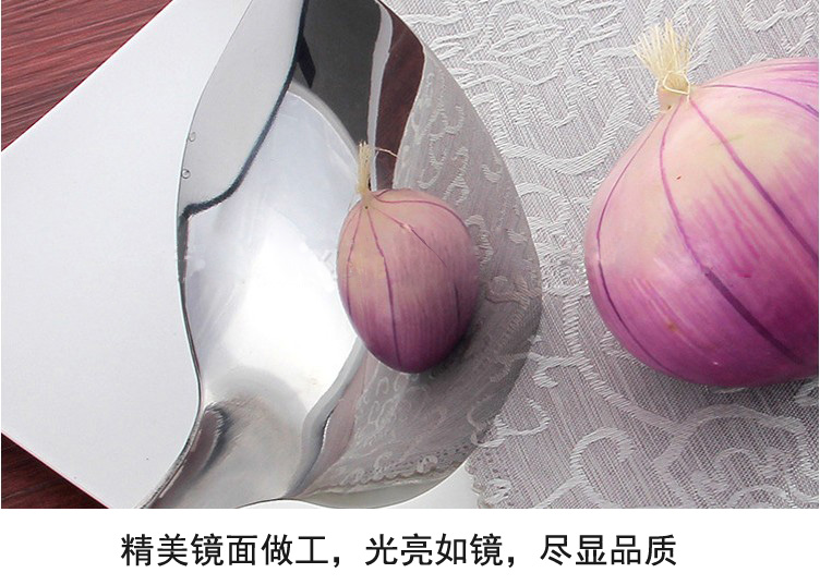 Dày đầy đủ bộ bếp bằng thép không gỉ không từ tính bộ bếp năm mảnh cung cấp thìa súp muỗng canh nấu ăn xẻng chảo không dính