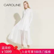 CAROLINE / Caroline 2018 mùa đông mới với lưới đan váy ECR8DA10