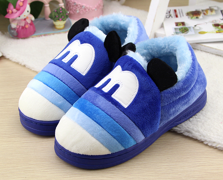 Chaussons enfants en suède pour hiver - semelle caoutchouc - Ref 1031996 Image 42