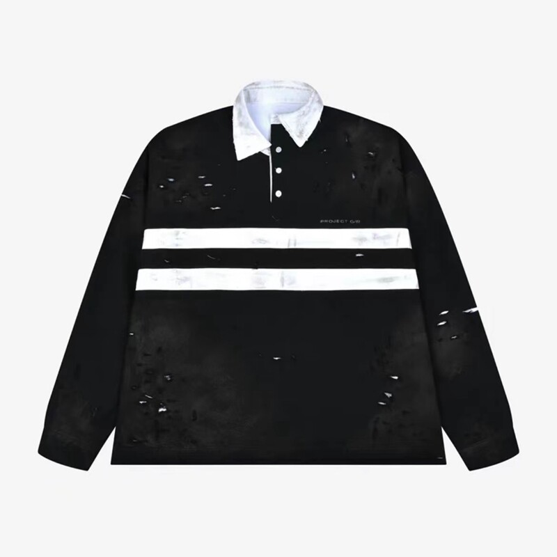 world.taobao.com: grailz project gr 23ss dirty dyed polo long