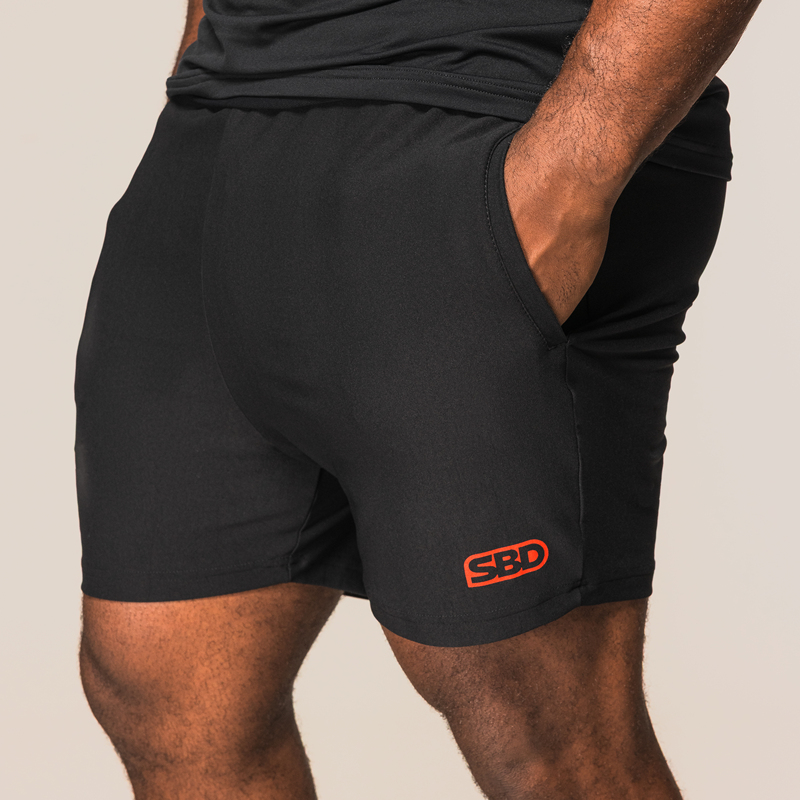 British Sbd Classic Series Men's Elastic Quick-Drying Training Shorts for Aerobic Fitness