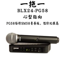 Shure Shure Shure SLX24 SM58 one BLX288 one drag two wireless microphone system