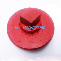 Underground fire hydrant fittings fire hydrant cover four corners square cover SA100 65 underground bolt cover buckle iron cover