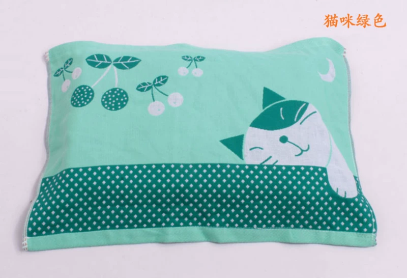 [Đặc biệt hàng ngày] Khăn gối cotton cho trẻ em một miếng gạc ba lớp mềm mại thoáng khí không xơ không phai bé Ý tưởng từ khóa