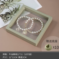 Фруктовые зеленые 11*11 шт (с подставкой)