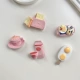 Розовый комплект, карточки, хлеб, 5 шт