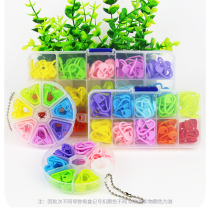 Woven material Color mark buckle Wool sweater count buckle Anti-solution plastic small buckle small pin Whole box