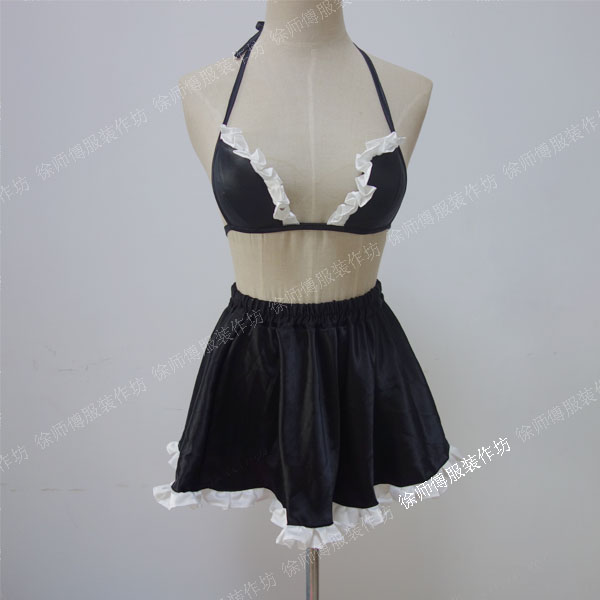 Master Xu] fate go FGO swimsuit black dork with dark saber cos clothing