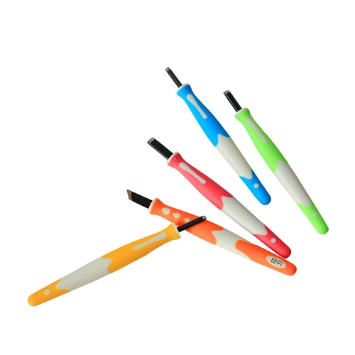 Движущий нож 仙 Нарцискую скульптурное нож, тонкий треугольный бриллиант изогнутый сдвиг