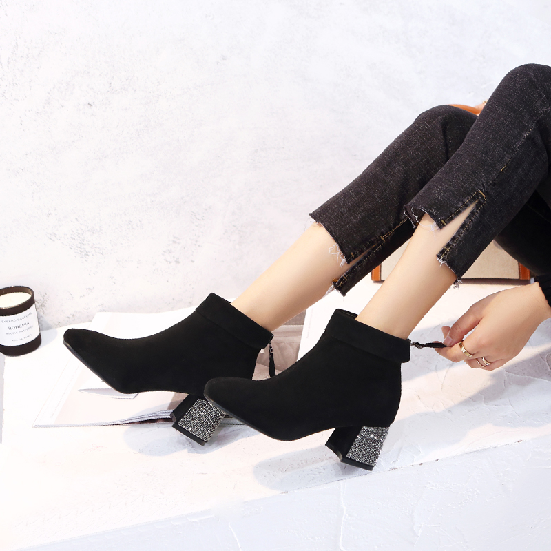 Bottes mi-saison femme en Caoutchouc - Ref 3250169 Image 4