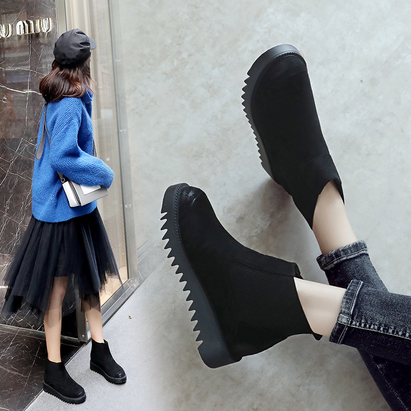 Bottes hiver pour femme en TPR  - Ref 3249024 Image 4
