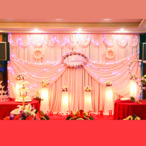 2019 new special price background dark pink background yarn Wedding Celebration Prop Curtain stage Background Sharman