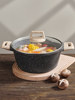 British Mingjue Maifan Stone Soup Pot, Household Stew Pot, Thickened Non-Stick Pot, Suitable for Gas Stoves and Induction Cookers