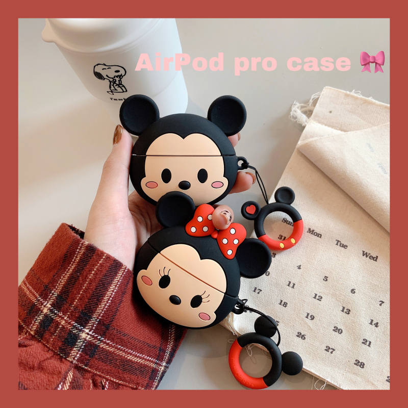 Cute Cartoon Applies Airpods Pro Protective Sleeves 2 3 Generations Apple Wireless Bluetooth Silicone Headphone Lovers