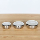 304 Образец с образцами из нержавеющей стали. Образец чаши для чаши для детского сада школьная столовая кухня кухонная пищевая одежда для бутылки