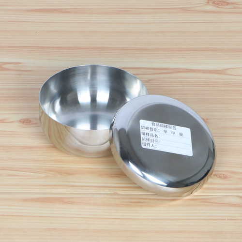 304 Образец с образцами из нержавеющей стали. Образец чаши для чаши для детского сада школьная столовая кухня кухонная пищевая одежда для бутылки