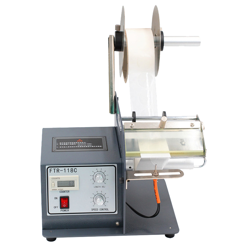 Transparent label stripping machine Optical fiber induction stripping machine Self-adhesive label separator FTR-118C car labeling machine