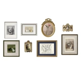 Семейная европейская световая роскошная декоративная живопись Американская гостиная диван с рамой декоративной живопись простая и красивая атмосфера.