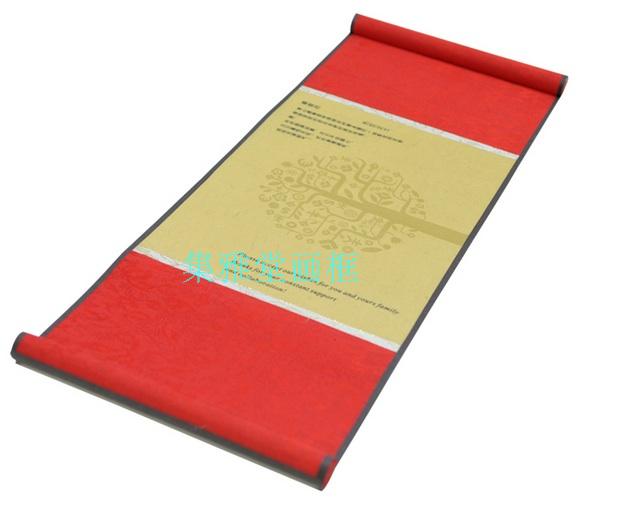 High - end Business Invitation Letter Invitation Request Scroll Customized Holy Scroll Award - certificate of engagement