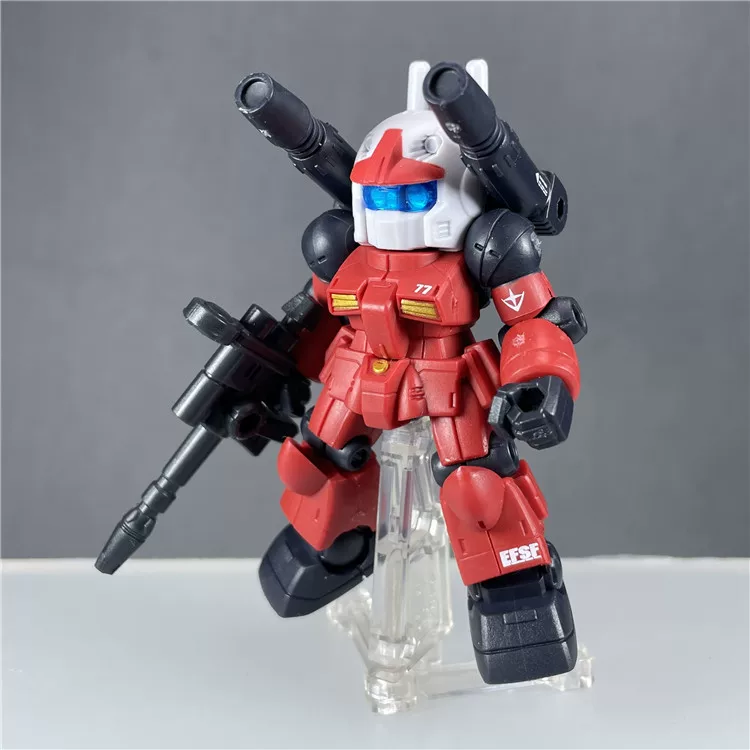 Bandai Gundam Фигура Панорама Ночные Непроходимые Gundam Gacha MSE Heavy Duo EX26