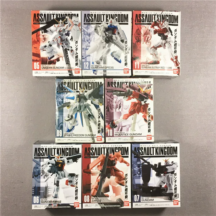 Bandai Gundam AK коробка яйцо еда игрушка Assault Kingdom Assault Kingdom EX Sashabiu Gundam