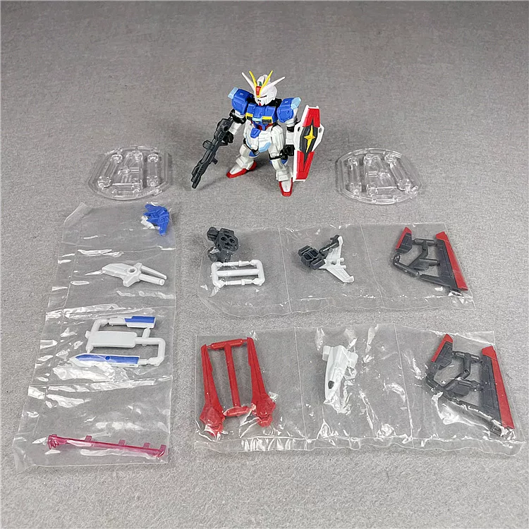 Bandai Gundam Фигура Панорама Ночные Непроходимые Gundam Gacha MSE Heavy Duo EX26