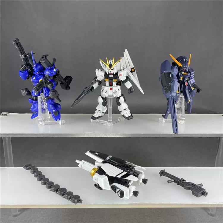 Bandai Gundam Фигура Панорама Ночные Непроходимые Gundam Gacha MSE Heavy Duo EX26