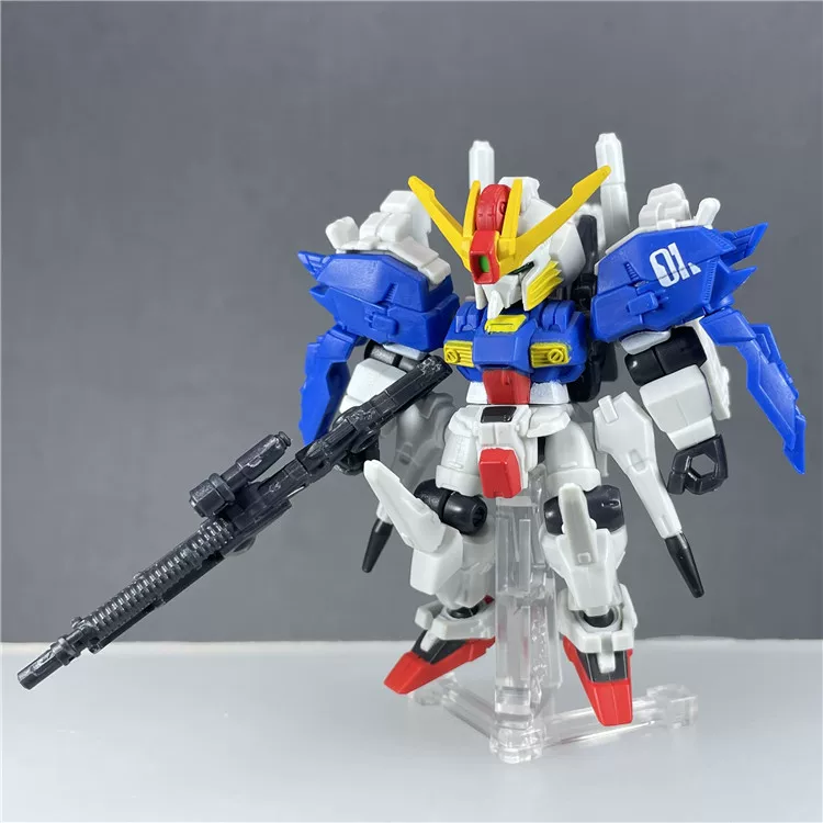 Bandai Gundam Фигура Панорама Ночные Непроходимые Gundam Gacha MSE Heavy Duo EX26