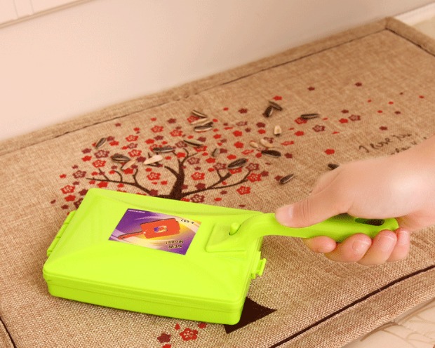 Lớn hộ gia đình đôi lăn bụi bàn chải thảm làm sạch bàn chải quần áo tẩy lông bàn chải đa chức năng quét bàn chải để chải tóc - Hệ thống giá giặt máy cắt xù quần áo