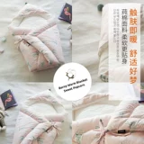 Детское хлопковое удерживающее тепло одеяло для новорожденных для младенца для выхода на улицу