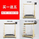 Перепная деревянная стенда, птичья рама попугая стойка