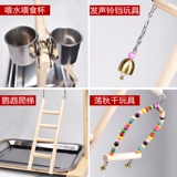 Браслет на ногу из нержавеющей стали, качели из натурального дерева, игрушка