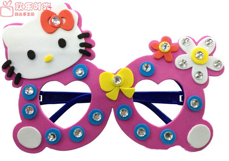 Lễ Tạ ơn mẫu giáo handmade tự làm nghệ thuật sáng tạo trẻ em handmade DIY handmade vật liệu gói kính đồ chơi cho bé